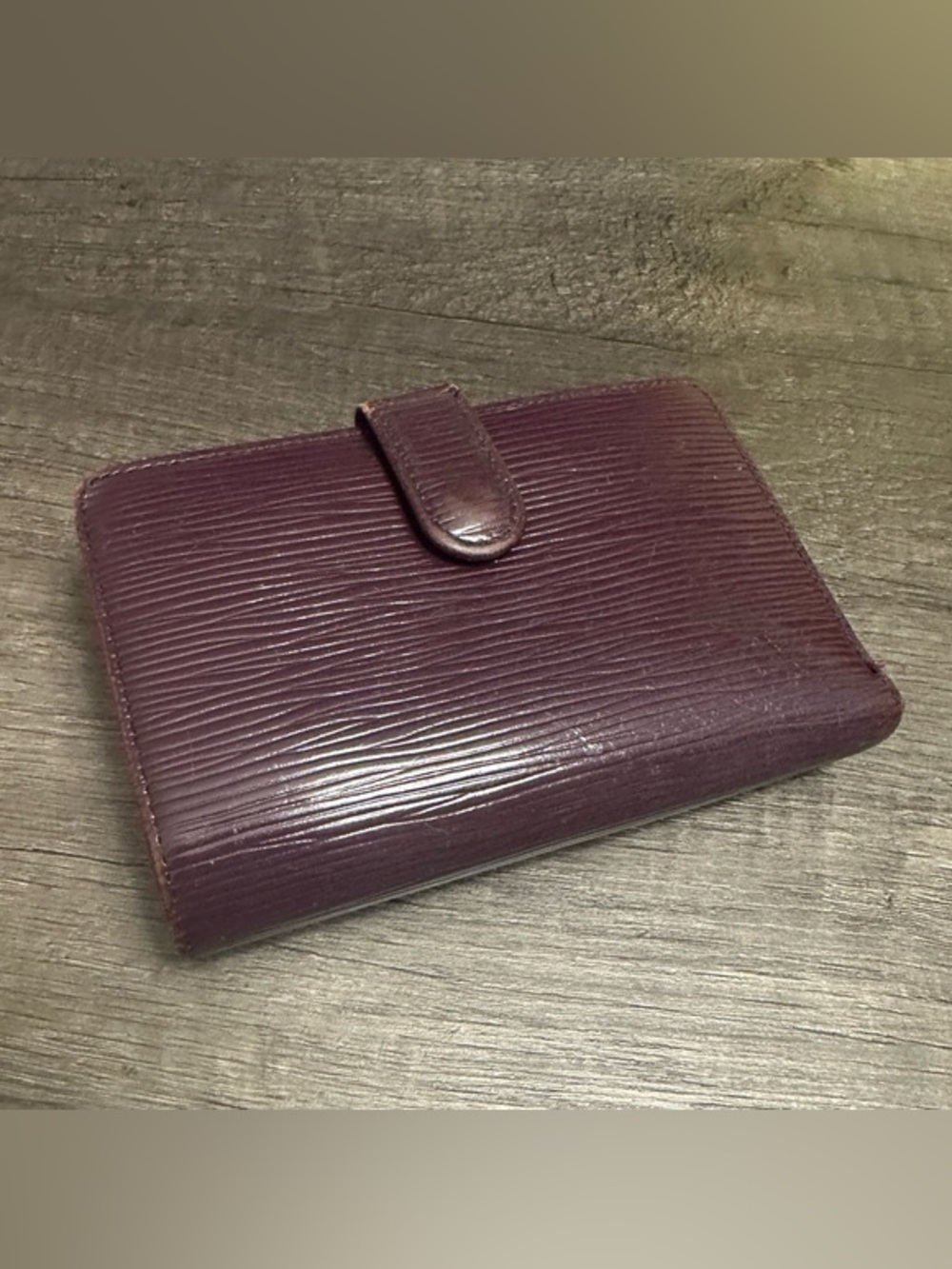 Louis Vuitton Epi Leather French Purse Wallet
